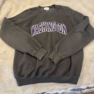 University of Washington crewneck